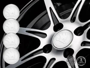 Skoda Felgendekor Stil Premium-Dome-Ausgabe
